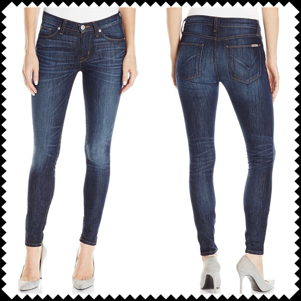 Hudson Nico Midrise Super Skinny Jeans Size 31